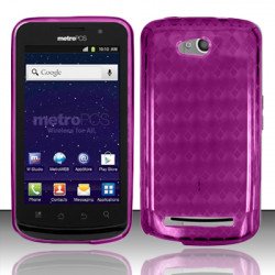 TPU Gel Case for Coolpad Quattro 4G / 5860E (Purple)